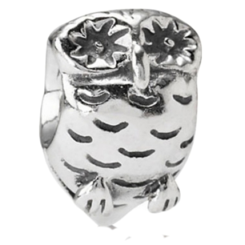 Pandora Retired Owl Charm Sterling Silver 790278
